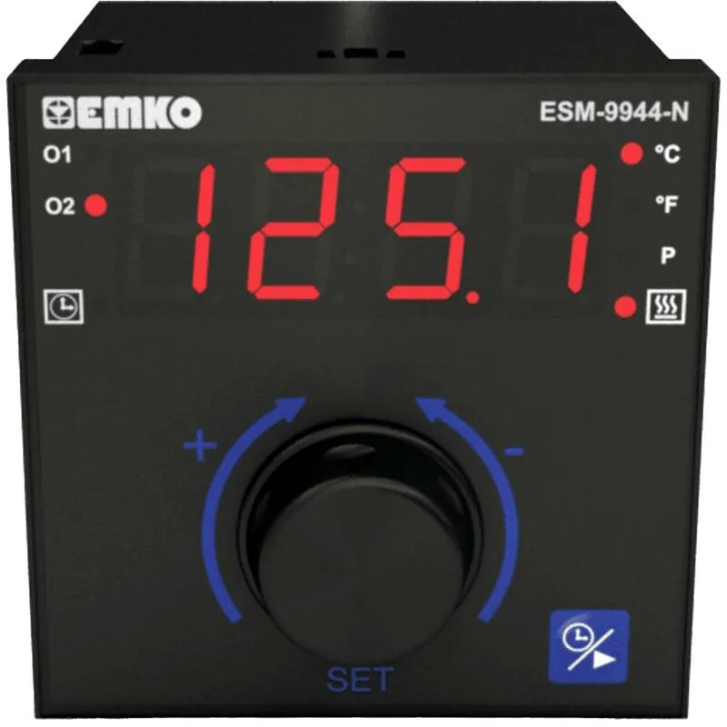 ESM-9944-N 2 punti, p, pi, pd, pid Termostato Pt100 -200 fino a +1700 °c Relè 5 a (l x l x a) 100 x 96 x 96 mm - 