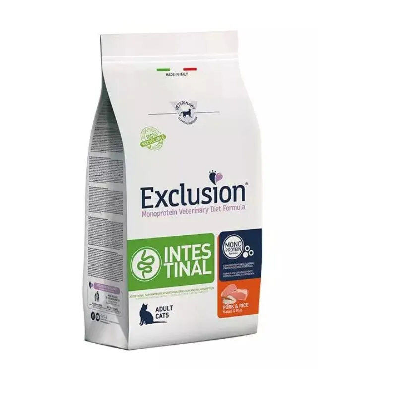 Crocchette Gatto Intestinal 1,5 kg Exclusion