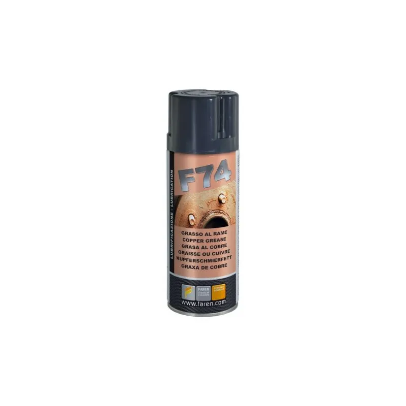 F74 Grasso al Rame Lubrificante alte temperature 400 ml - Faren