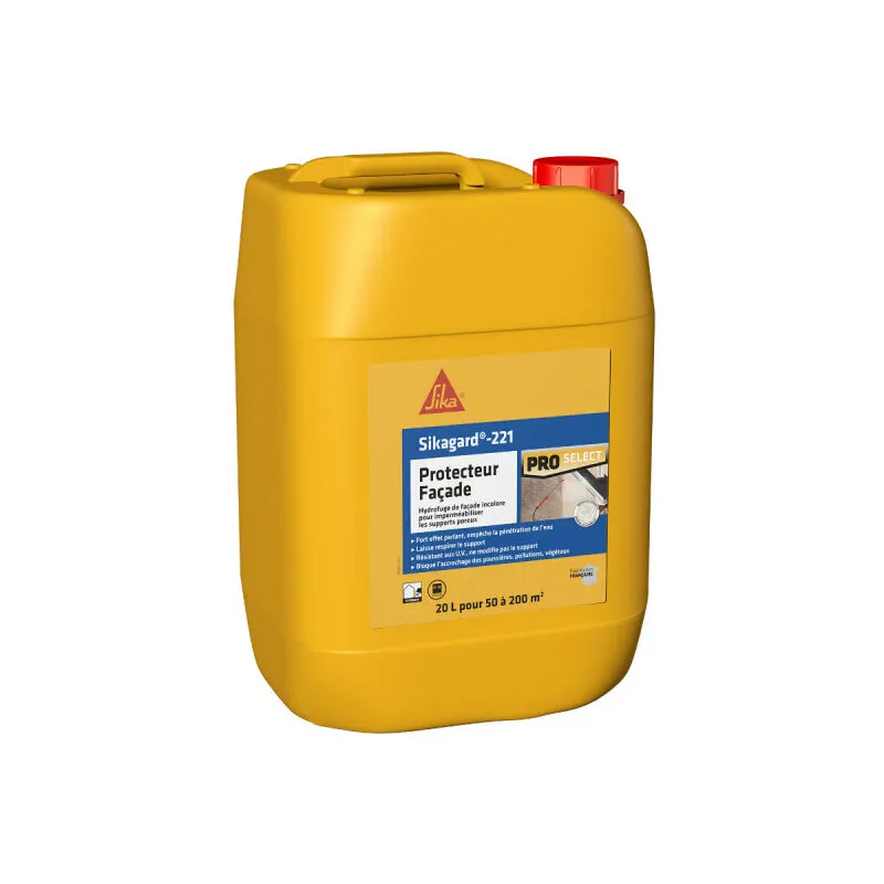 Sika - Impermeabilizzazione gard-221 Protettore di facciata - 20L - Incolore