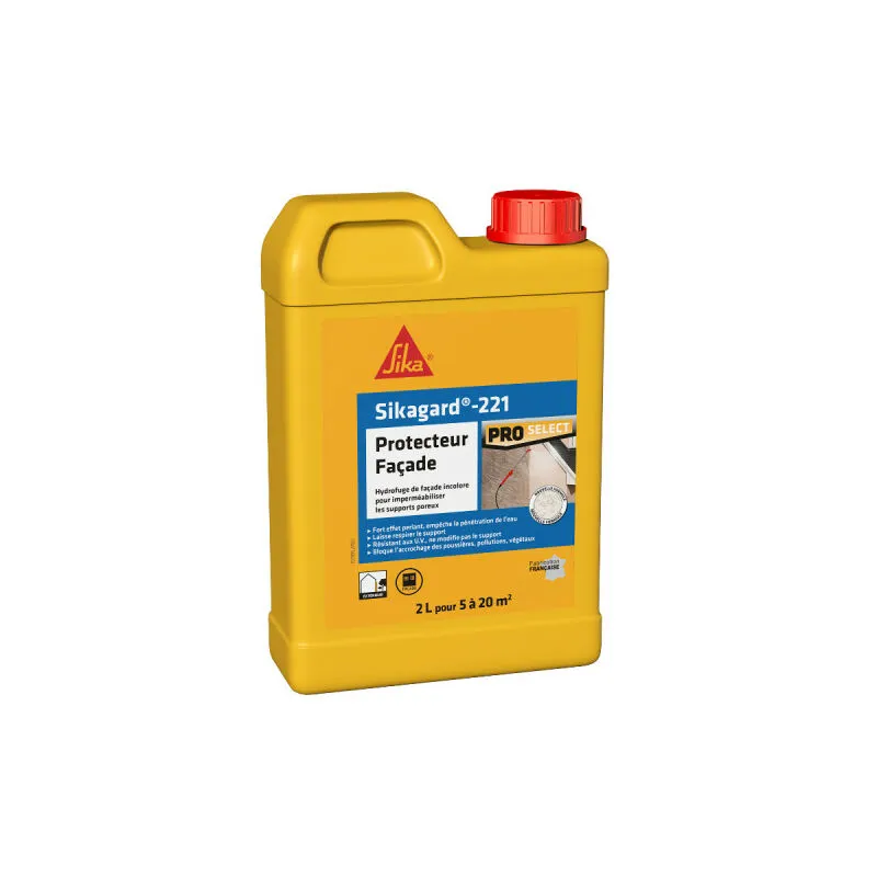 Sika - Impermeabilizzazione gard-221 Protettore di facciata - 2L - Incolore