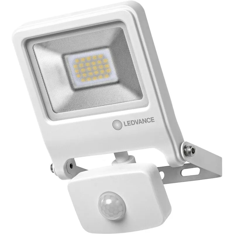 Ledvance - Floodlight led, Lampada da esterno, endura® flood Sensor bianco caldo / 20 w, 220…240 v, Ampiezza fascio luminoso: 120°, bianco caldo,