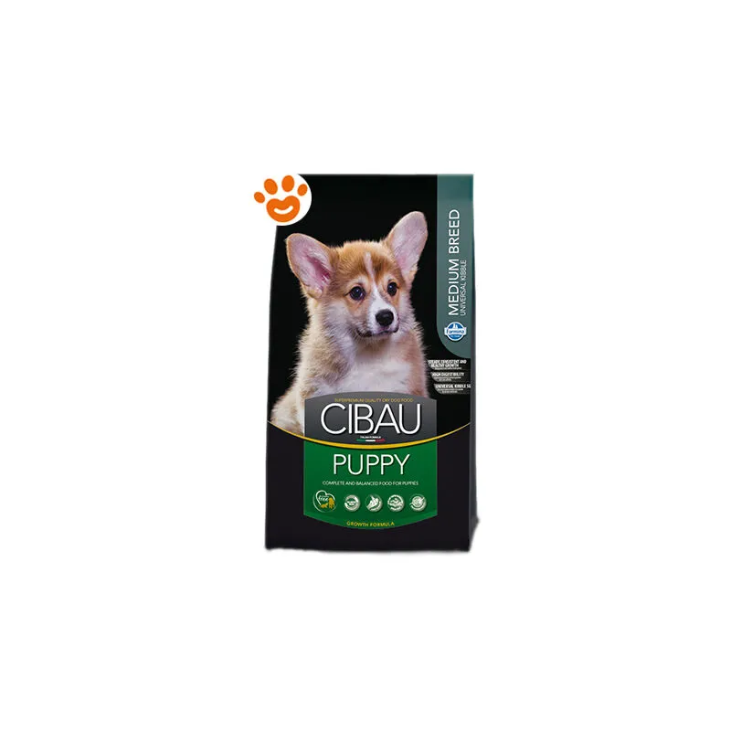  - Cibau Dog Puppy Medium Pollo - Sacco da 2,5 kg