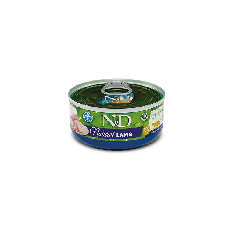 N&d Natural per Gatti Adulti da 70 gr Agnello - 