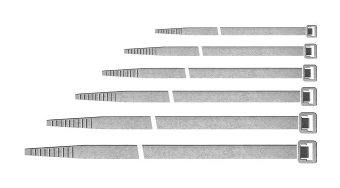 Fascette per Cablaggio Neutre in Nylon 100x2,5 mm Cf. 100 Pz Maurer