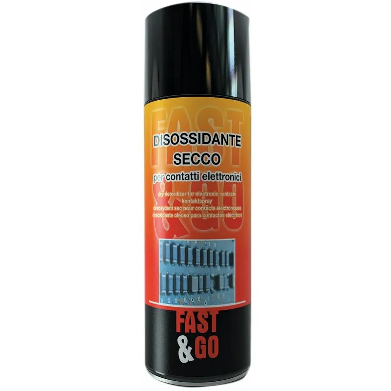 Fast&Go spray 400 ml disossidante secco per contatti elettronici elettrici