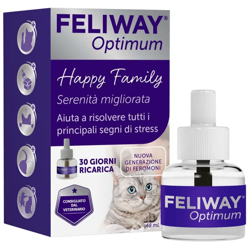 Feliway Optimum Ref 48ml It/pl