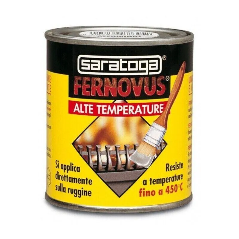 Saratoga FERNOVUS Alte Temperature Fino a 450° - col. ALLUMINIO