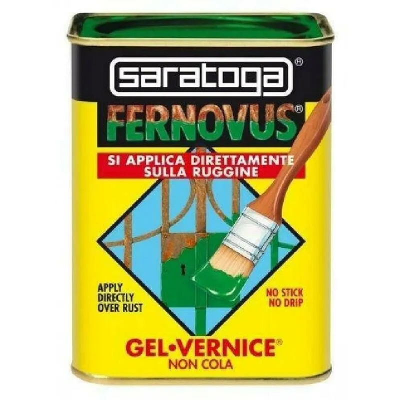 Smalto gel fernovus nero opaco 750ML - Saratoga