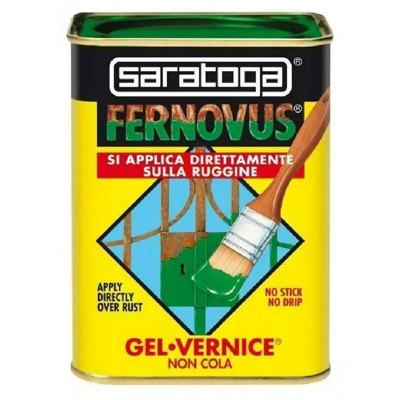 Fernovus smalto gel grigio medio antico micaceo 750ML - Saratoga