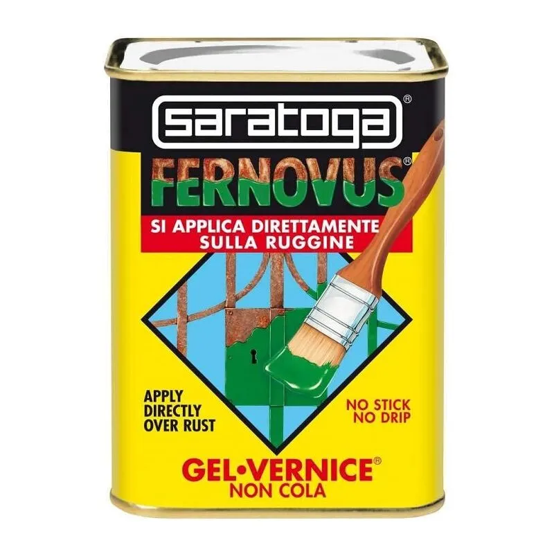 Saratoga - Vernice antiruggine Fernovus smalto gel pittura varie tinte 750 ml