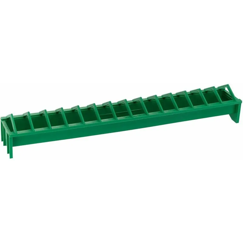 Feeder battery Mangiatoia per galline e pulcini allevati in batteria.. Variante small - Misure: 50 x 8 x h 8 cm - 1 l - - Ferplast