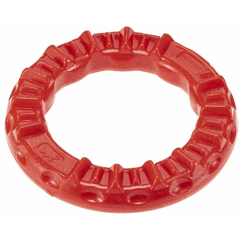 Smile Anello Gioco dentale per cani, anello Smile misura Media per l&39igiene orale. Aroma Carne. Riempibile con crocchette o snack. . Variante m