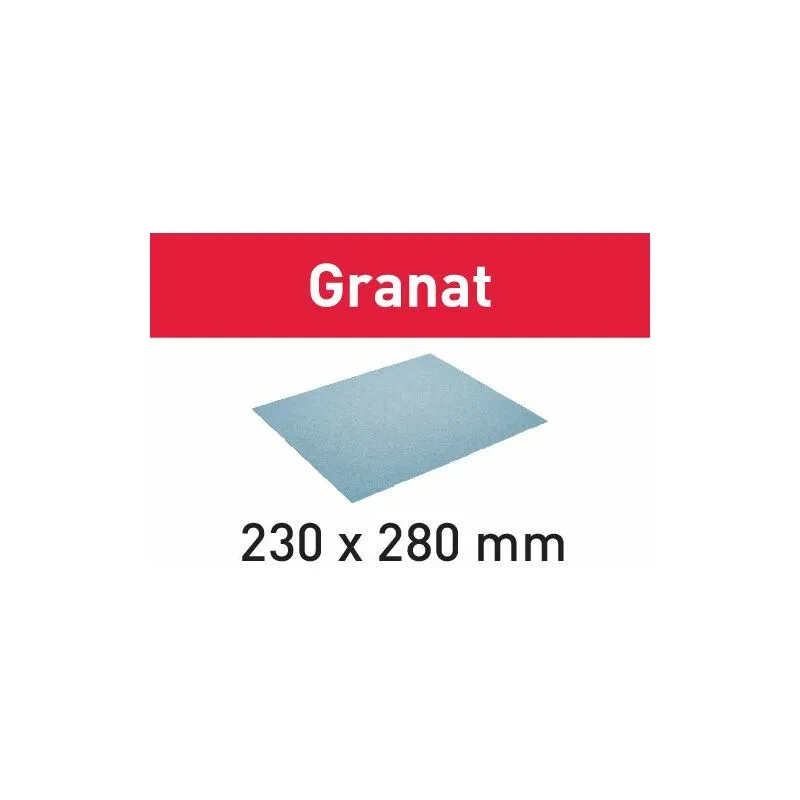 201261 Festool Abrasivo 230x280 P150 GR/10 Granat