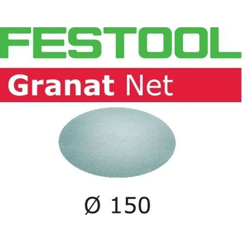 Abrasivo a rete stf D150 P80 gr NET/50 Granat Net - 203303 - Festool