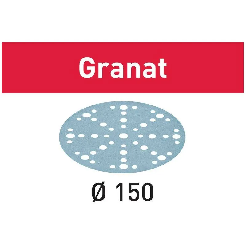 Scatola da 100 dischi abrasivi Granat stf D150/48 P120 GR/100 – Festool 575164