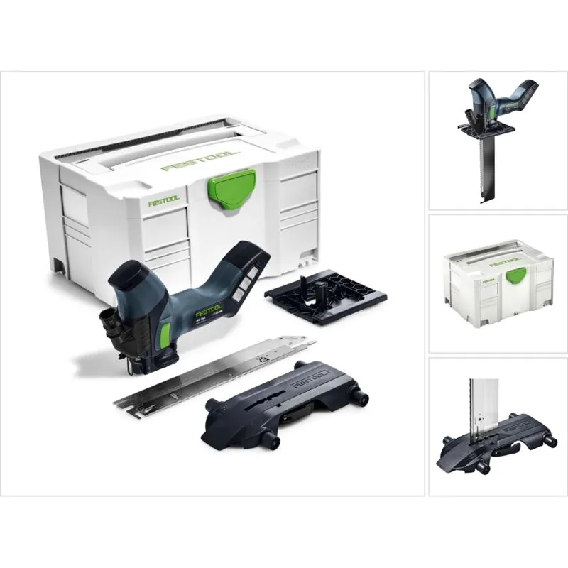 Isc 240 Li Sega a batteria per materiali isolanti 18V in valigetta Systainer - senza batteria, senza caricabatterie - Festool