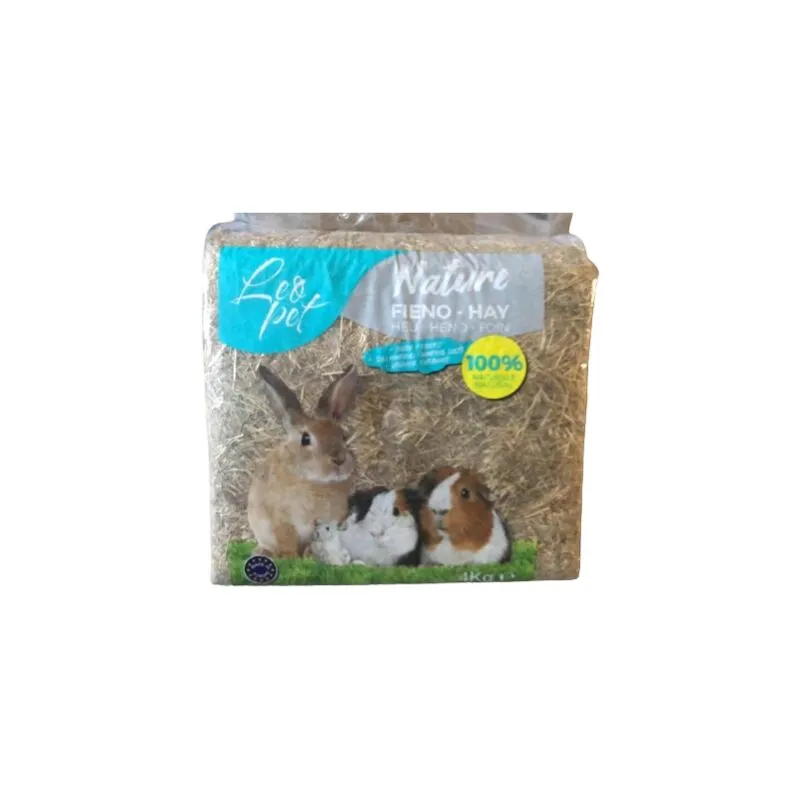 Leopet - fieno nature 4KG