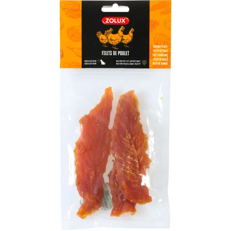 Zolux - Filetti di Pollo 100 g per Cani