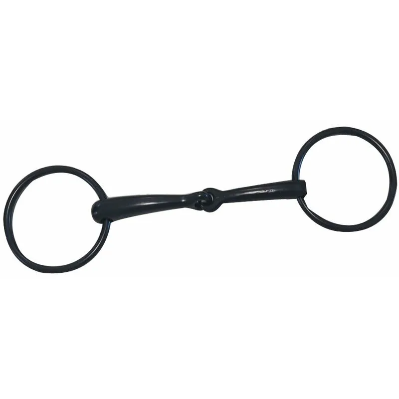 Pool's - Filetto western in ferro nero ad anelli: 12,5 cm