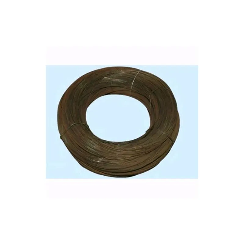  - Filo cotto nero No 4 - mm. 0,9 - Kg. x 100 mt.: 0,494 - Cf. 25 Kg