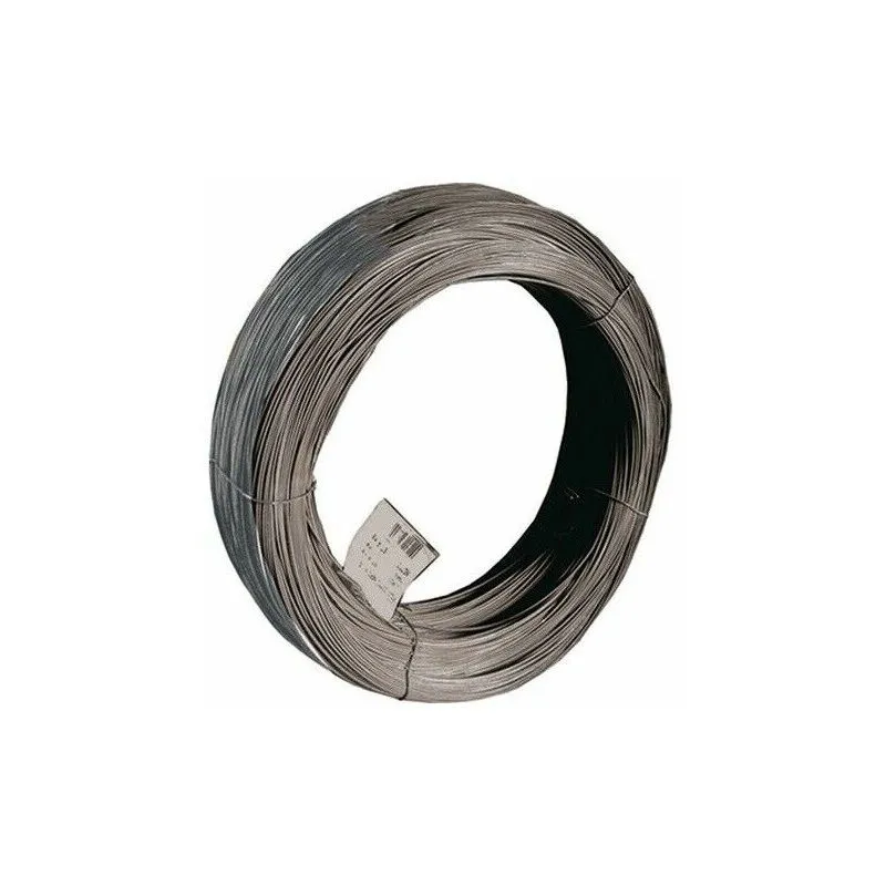 Filo cotto nero n6 ø 1,1mm 25kg legature recinzione rete fil di ferro cavatorta