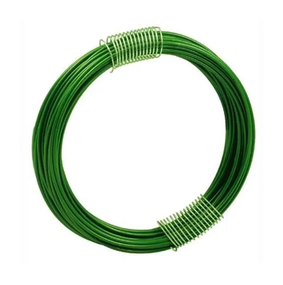 Blinky - Filo Ferro Plasticato Verde Matassine Mt. 7 Mm.1,8-2,4 Conf.30Pz