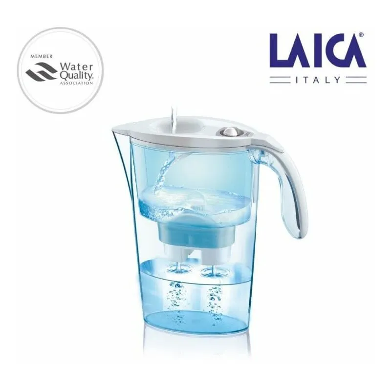 Filtro laica stream meccanico j31-cc bianco 2,3l