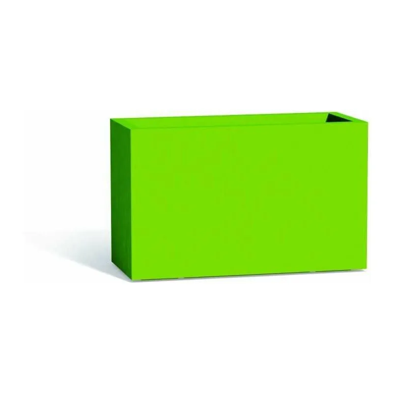 Fioriera in Polimero Monacis Flowerpot cm 80X35 h 50 Verde