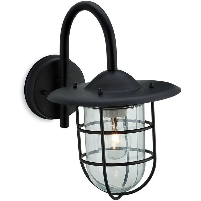 Firstlight Cage - Applique 1 Luce Nera IP44, E27