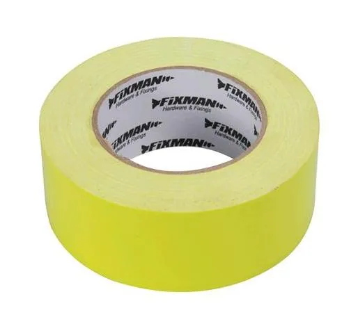 Nastro adesivo resistente ad alta visibilità giallo 50 mm x 50 m