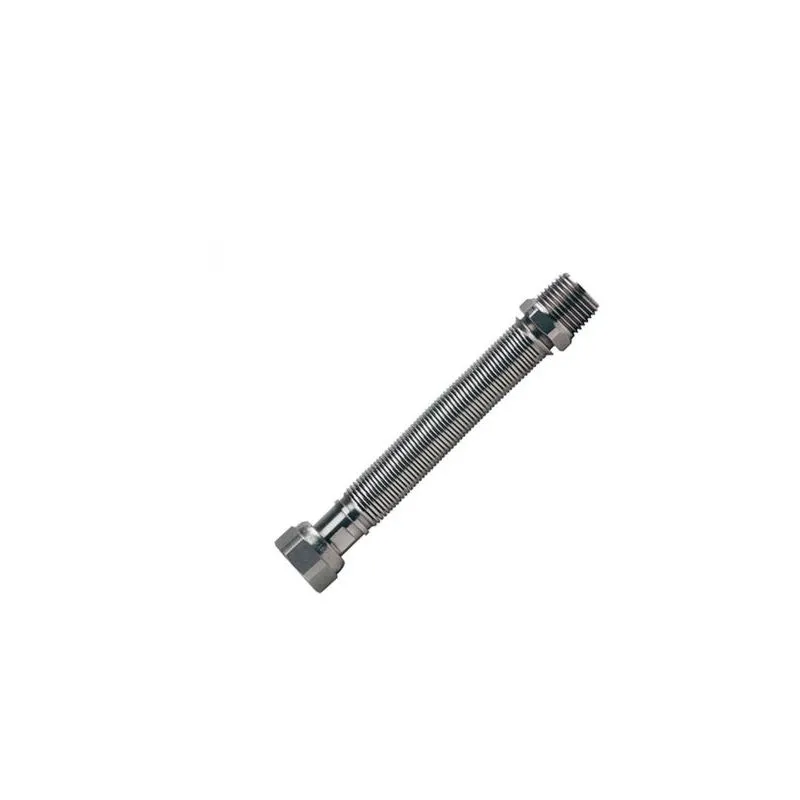 Flessibile per acqua in acciaio inox aisi 316 1',13-22 cm