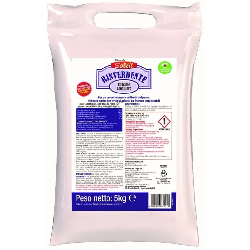 Fleur Du Soleil - Concime Gran Prato Riverdente 5 kg