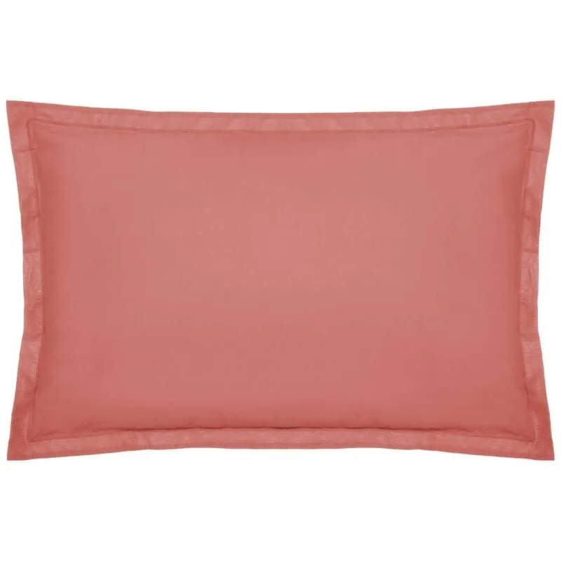 Fodera per cuscino in cotone rosa blush 50x70cm Atmosphera créateur d'intérieur - Vecchia rosa