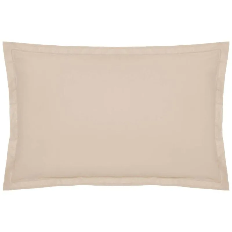 Atmosphera - Fodera per cuscino carina in cotone beige 50x70cm créateur d'intérieur - Beige