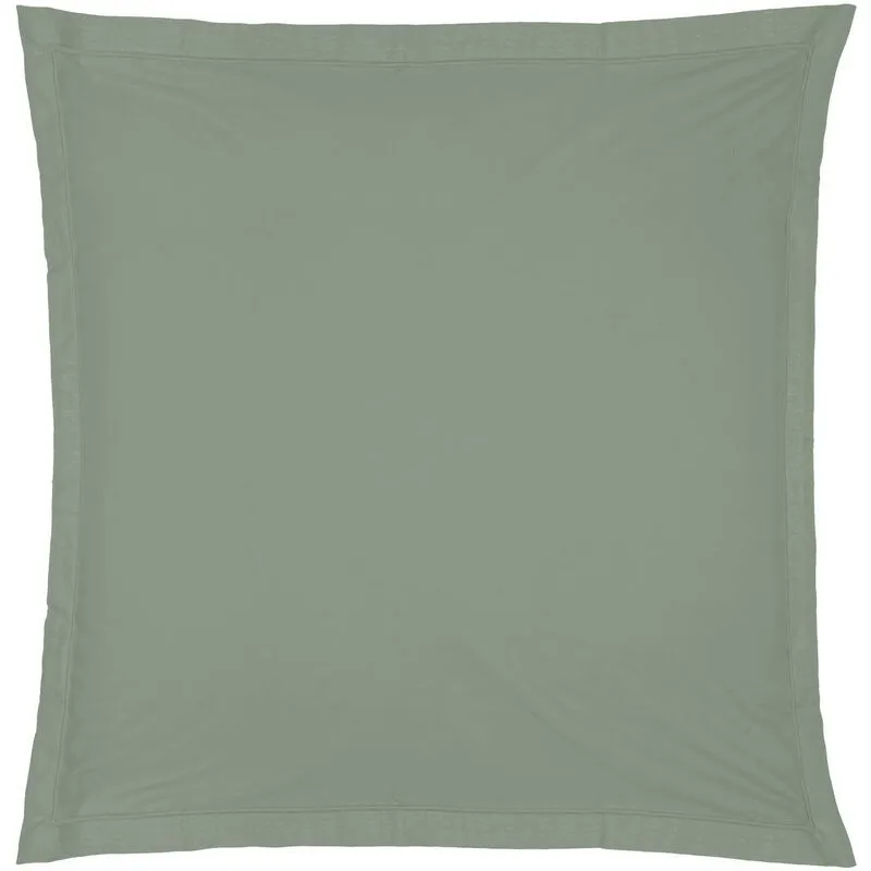 Fodera per cuscino in cotone verde 63x63cm Atmosphera créateur d'intérieur - Verde