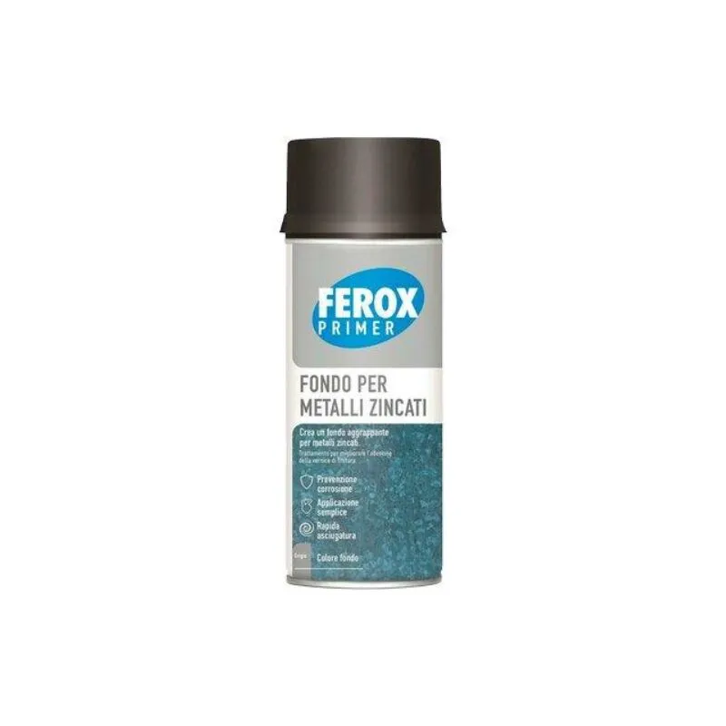 Arexons - Fondo aggrappante spray ferox lamiera zincata ml 400 (6 pezzi)