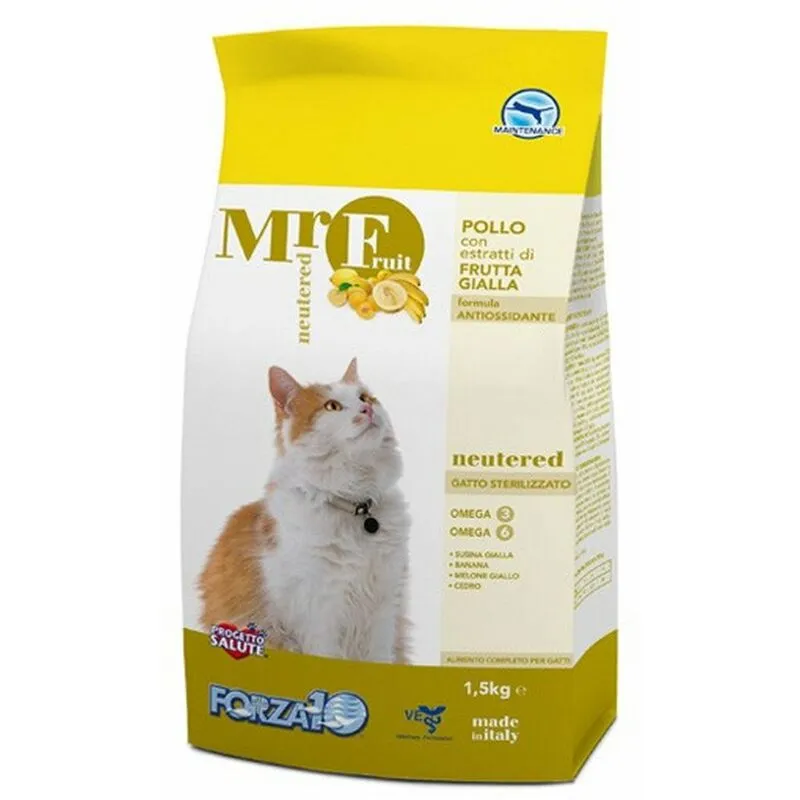 Forza10 Mr.Fruit Neutered Pollo e Frutta Giallo kg 1,5