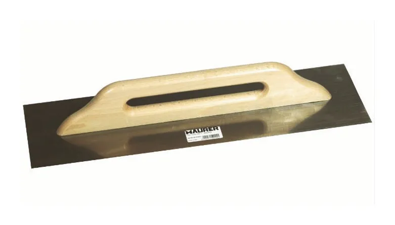 Maurer - frattone in acciaio 480X140MM- manico legno impugnatura 2 mani