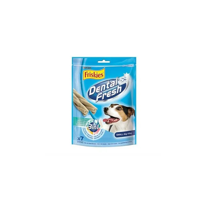  Dog Friskies Dentalfresh Small - Confezione da 7 Stick 110 Gr