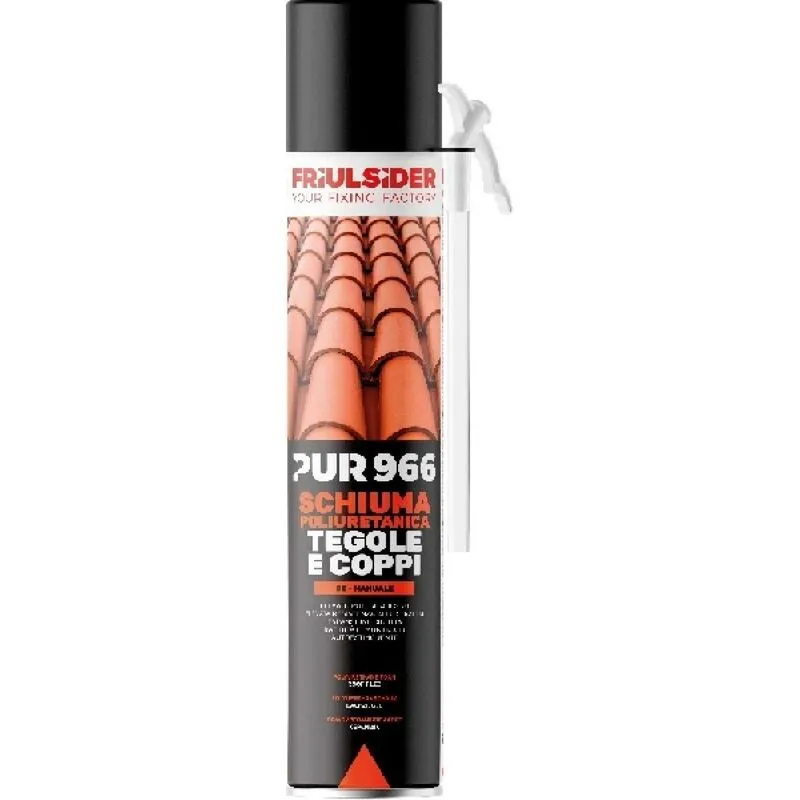 Pur 966 roof schiuma poliuretanica b2 manuale Friulsider 9660000000000