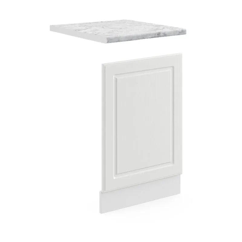  - Pannello frontale R-Line, Bianco casa di campagna, 45 cm , pl Marmo