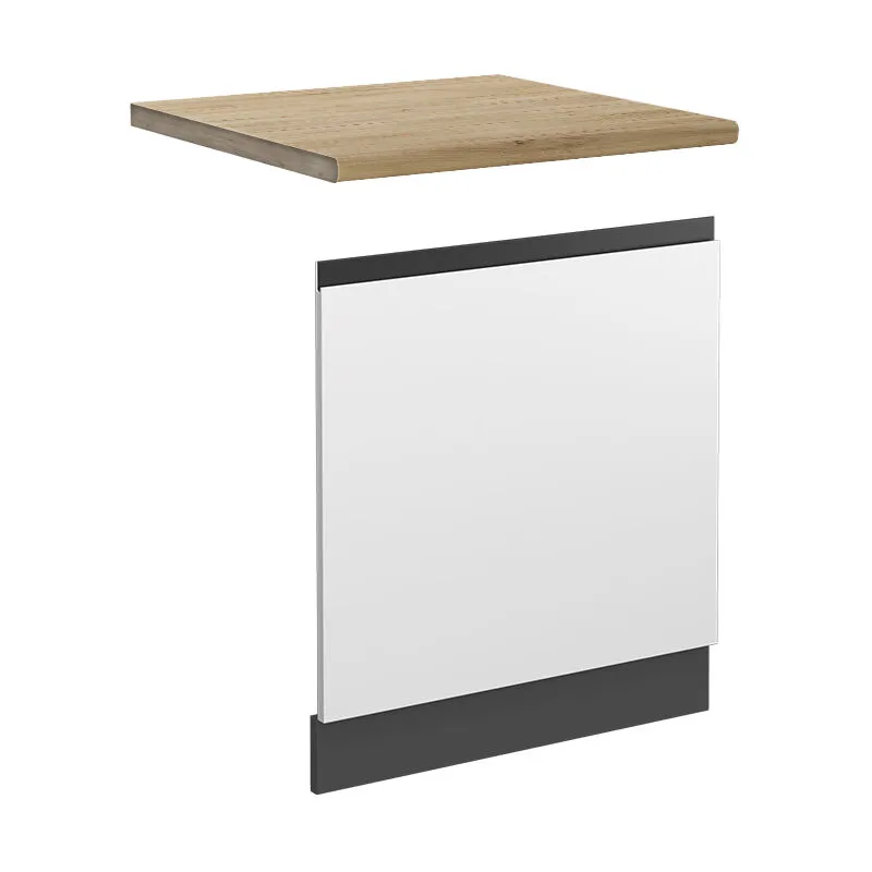  - Pannello frontale R-Line, Bianco, 60 cm , pl Rovere