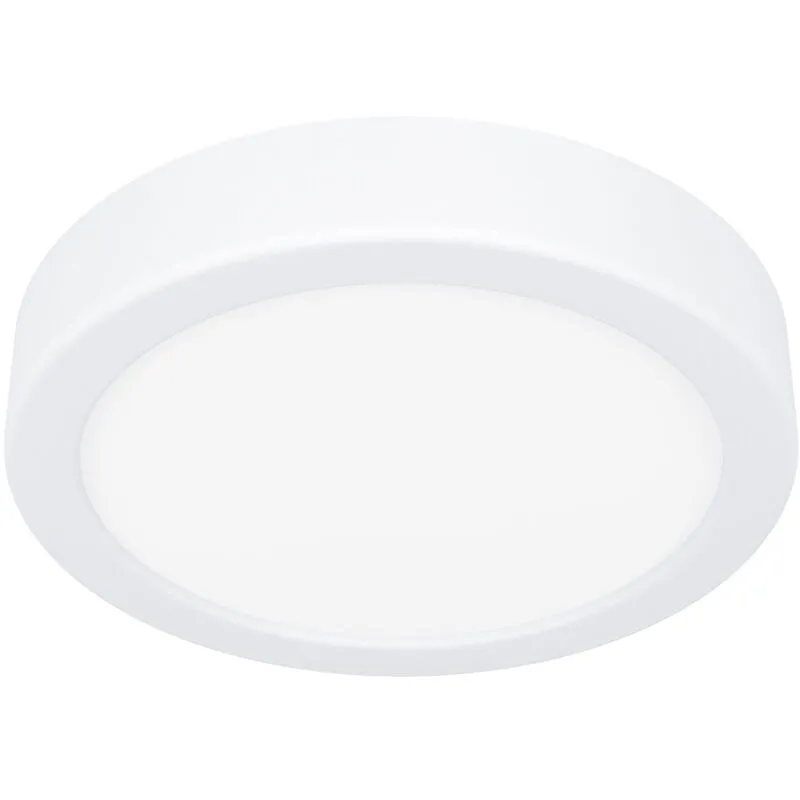 Eglo - Plafoniera Moderna Fueva 5 Acciaio Bianco Led Integrato 11W 3000K Ip44