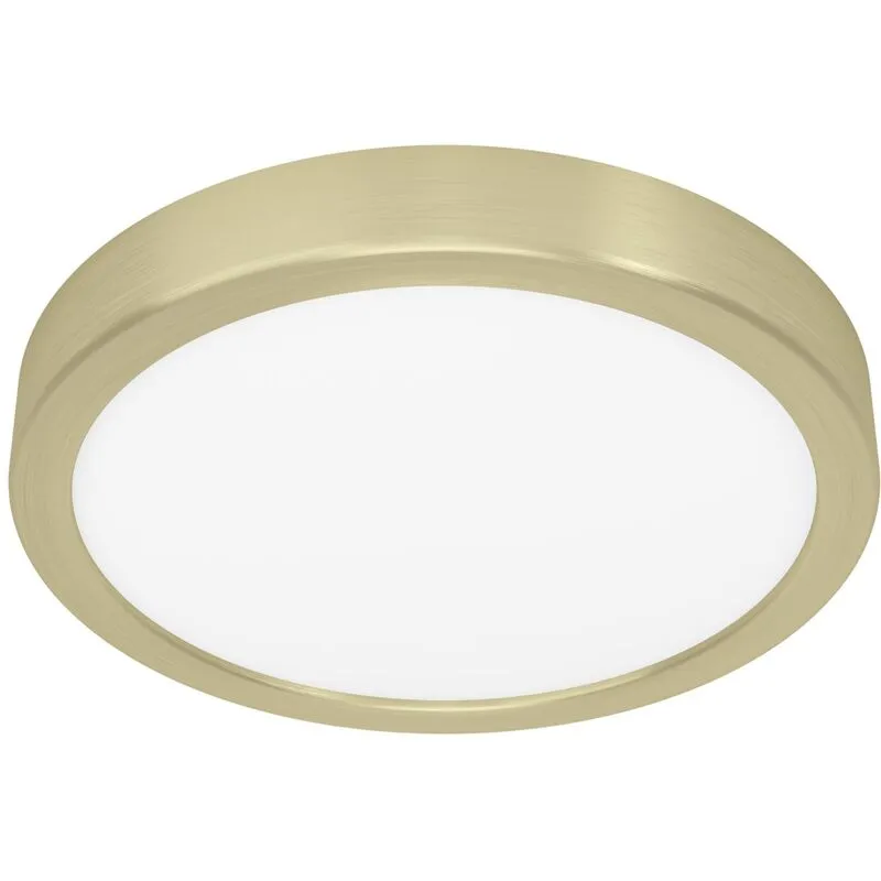 Eglo - Plafoniera Moderna Fueva 5 Acciaio Ottone Led Integrato 17W 3000K Ip20