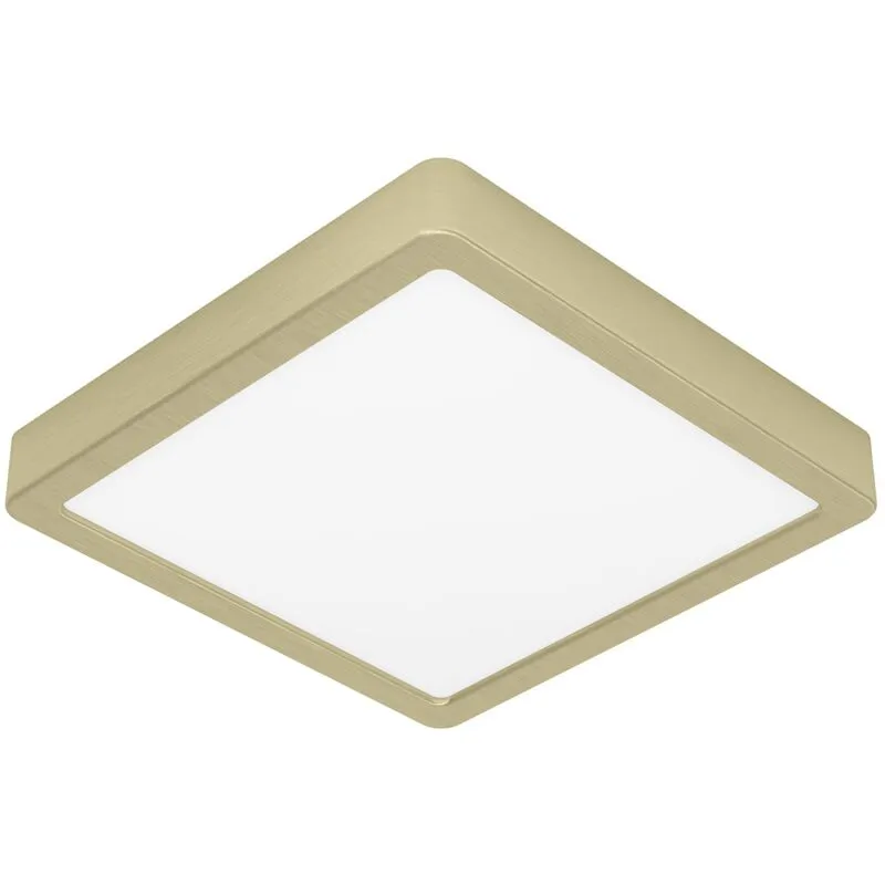 Eglo - Plafoniera Moderna Fueva 5 In Acciaio Ottone Led Integrato 17W 3000K Ip20