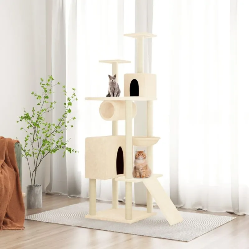 Prolenta Premium - Furniture Limited - Albero per Gatti con Tiragraffi in Sisal