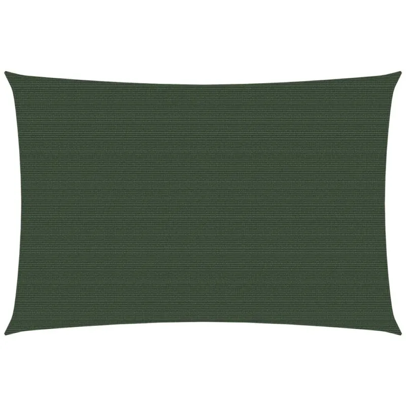 Furniture Limited - Vela Parasole 160 g/m² Verde Scuro 2,5x4 m in - Groen