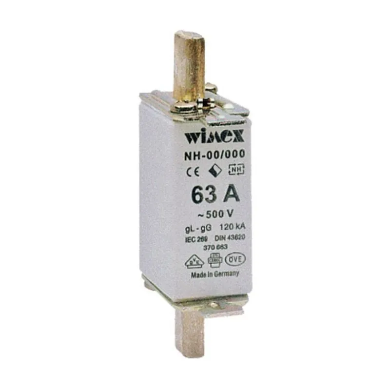 Fusibile nh 2, intervento ritardato, 500V 100A, impiego gG Wimex 5502100