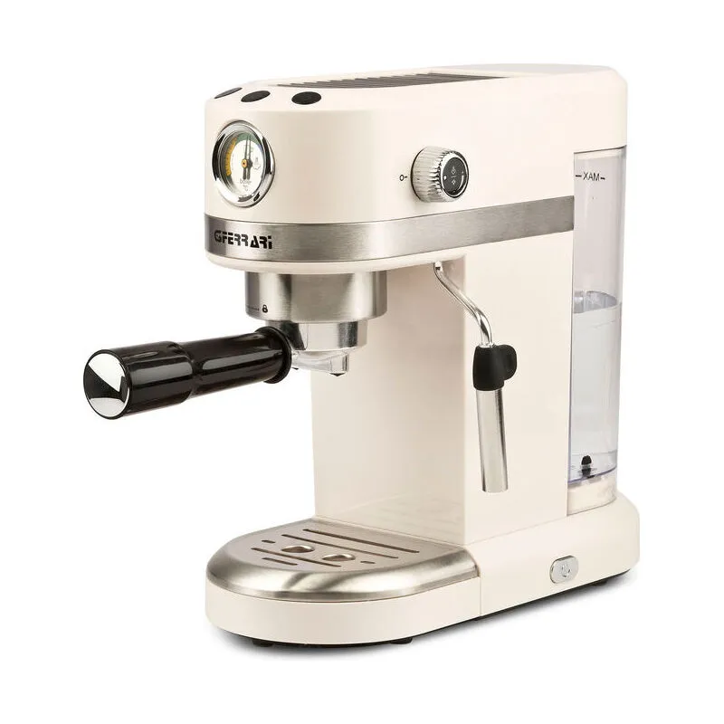 G10168 Macchina per Caffe' Espresso Automatica Compatibile con Cialde ese e Caffe' Macinato Potenza 1350 w Capacita' 1,4 Litri - G3 Ferrari